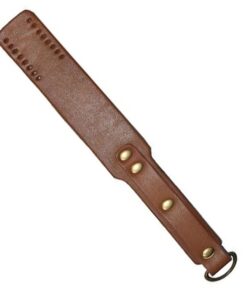 Leather Bond Genuine Cowhide Double Layer Paddle - Heavy Brown, Strict Leather