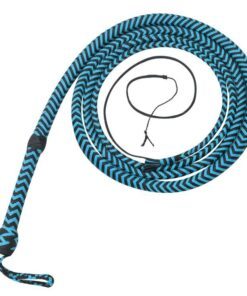 Blue Para-cord Nylon Bullwhip