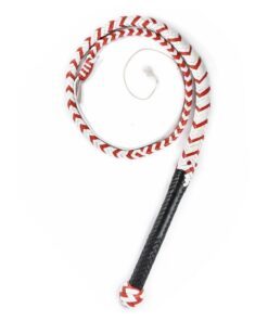Red and white Heavy Duty Bullwhip