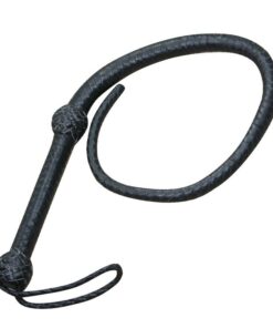 3 Feet Long 08 Plait Black Bull Whip