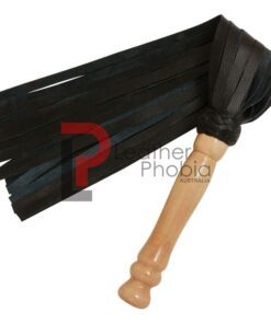 Wooden Handle 25 tail Flogger