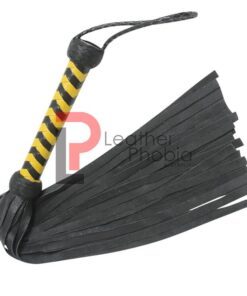 Yellow and Black 25 Tail flogger