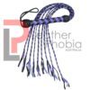 Leather Flogger 9 Braided Tails