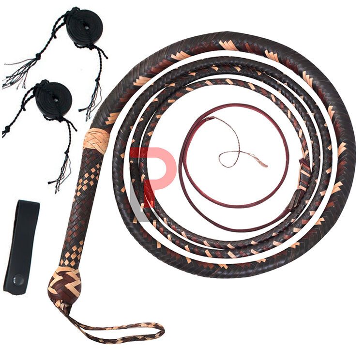 web1_optimized_150 (1) Black Cowhide Leather Bull Whip