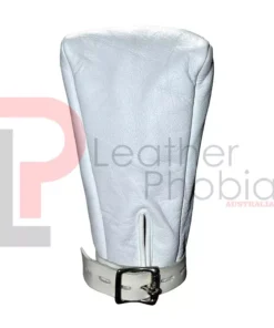 WHITE Padded Fist Mitts Gloves