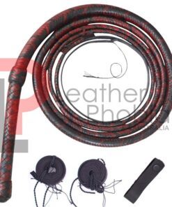 Kangaroo Hide Leather Bull Whip