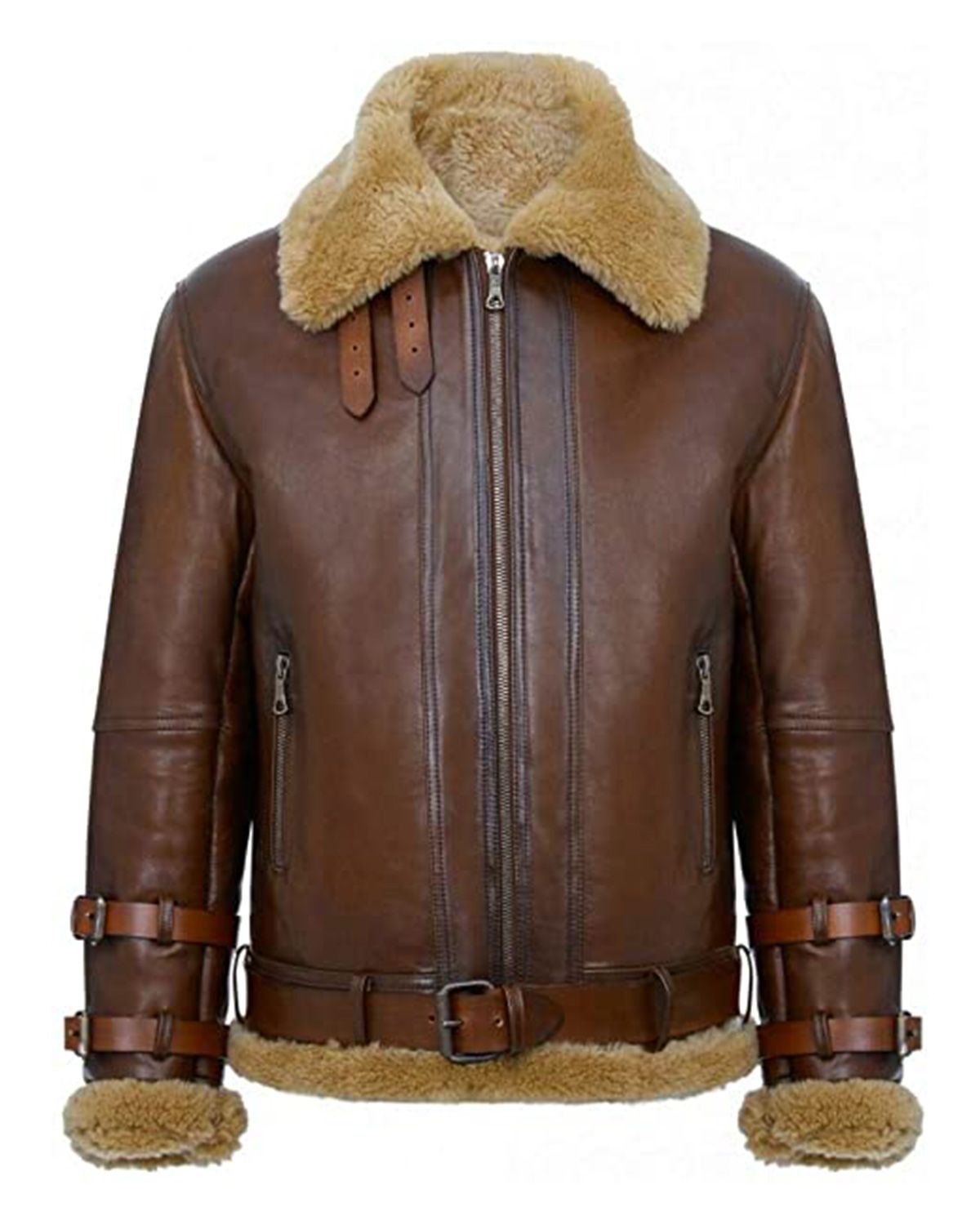Airforce Brown RAF B3 Aviator Jacket