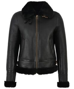 RAF B3 Flying Bomber Aviator Style Leather Jacket