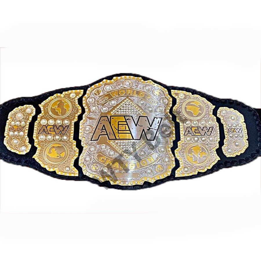 AEW World Wrestling Championship Title Belt