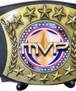 Leather MVP Championship Belt