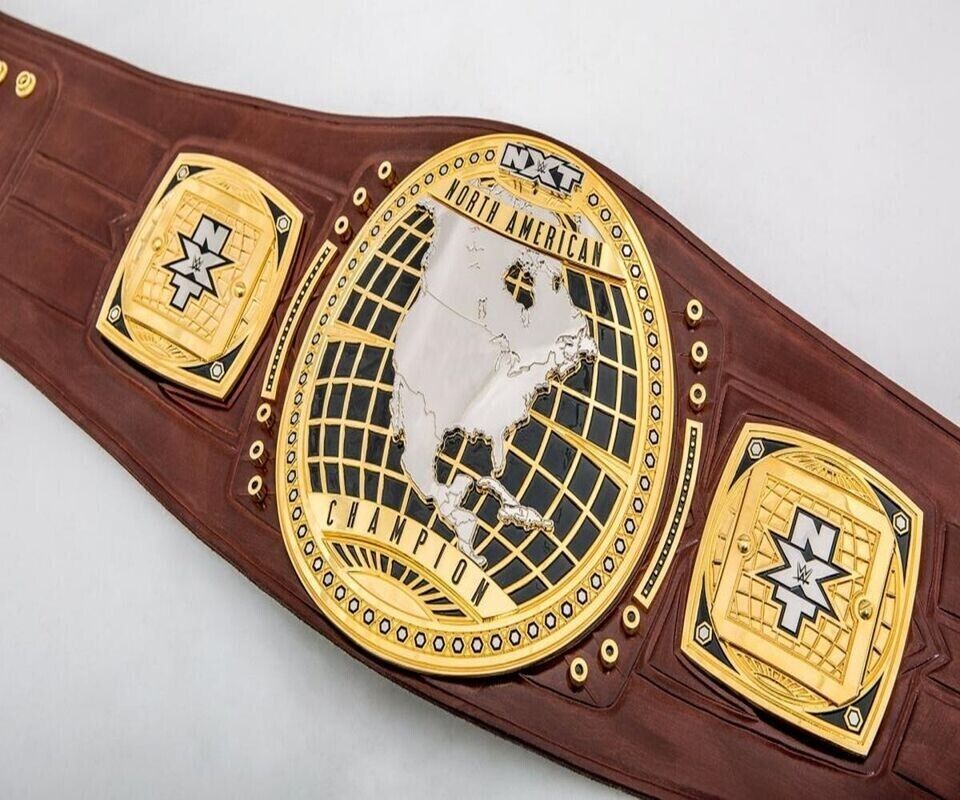 NXT World heavyweight Championship Wrestling Adult Replica Belt3