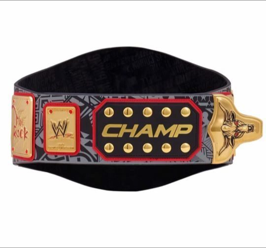 WWE the Rock Brahma Bull Replica belt Championship Title Belt2
