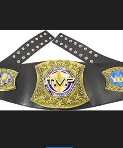 Leather MVP Championship Belt