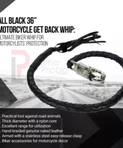 Biker Whip 36