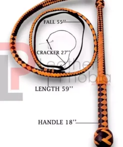 kangaroo Hide Stock whip