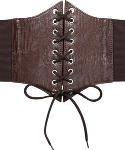Waist Belt Lace-up Tied Waspish Corset Belts for Women belt Corsets Elastic Costume