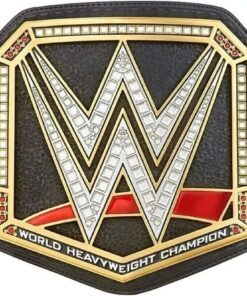 WWE Universal Title Replica Belt Black Genuine Leather Adult belt