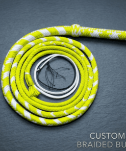 Para-cord Nylon Bullwhip Indiana Jones style Whip 2.5 to 24 Feet Long 16 Strands (Copy)