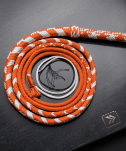 Para-cord Nylon Bullwhip Indiana Jones style Whip 2.5 to 24 Feet Long 16 Strands